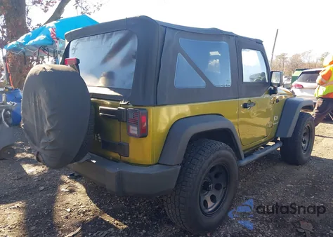 2007 Jeep Wrangler X из США, поврежденный, VIN 1J8FA24137L160428